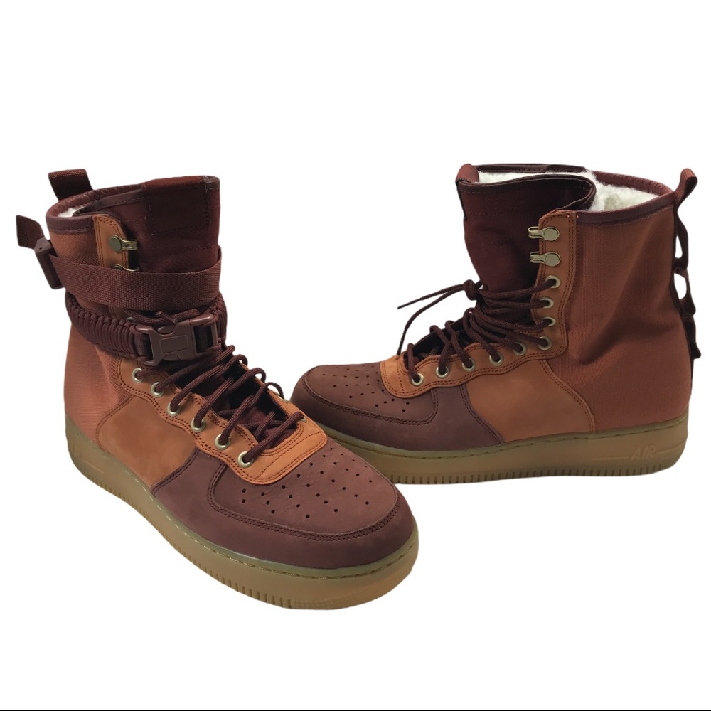 Nike SF Air Force 1 Premium Dark Russet Brown 11.5